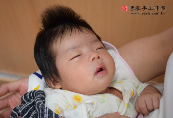 蔡寶寶(台中市北區嬰兒寶寶滿月剃頭理髮、免費嬰兒剃胎毛儀式吉祥話)。中國風會場，爸媽寶貝免費穿「日中韓」古裝禮服。專業拍照、DVD光碟、證書。★購買「臍帶章、肚臍章、胎毛筆刷印章」贈送：剃頭、收涎、抓周，三選一。 2015.11.02 照片2